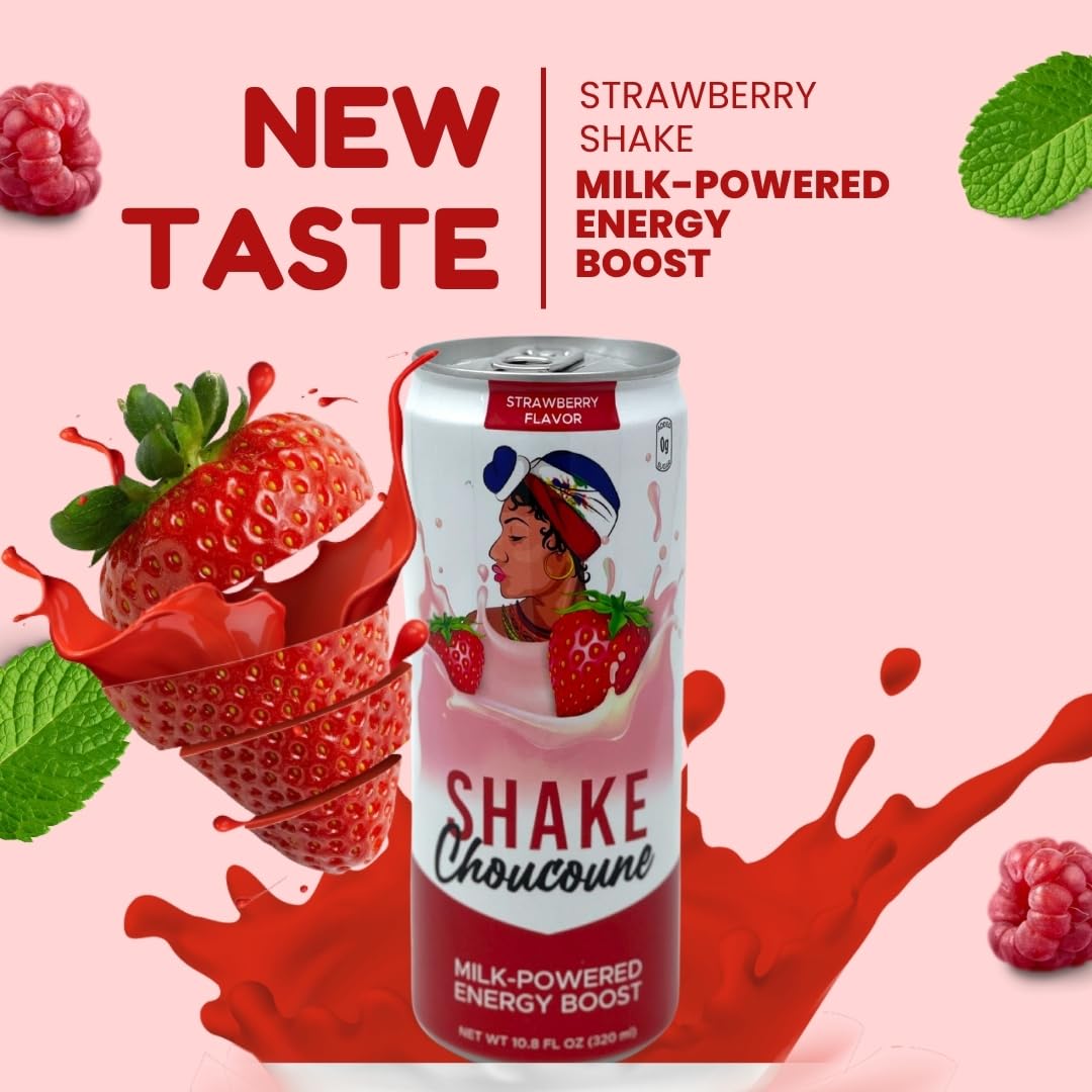 STRAWBERRY FLAVOR MILK - POWERED SHAKE DRINK
