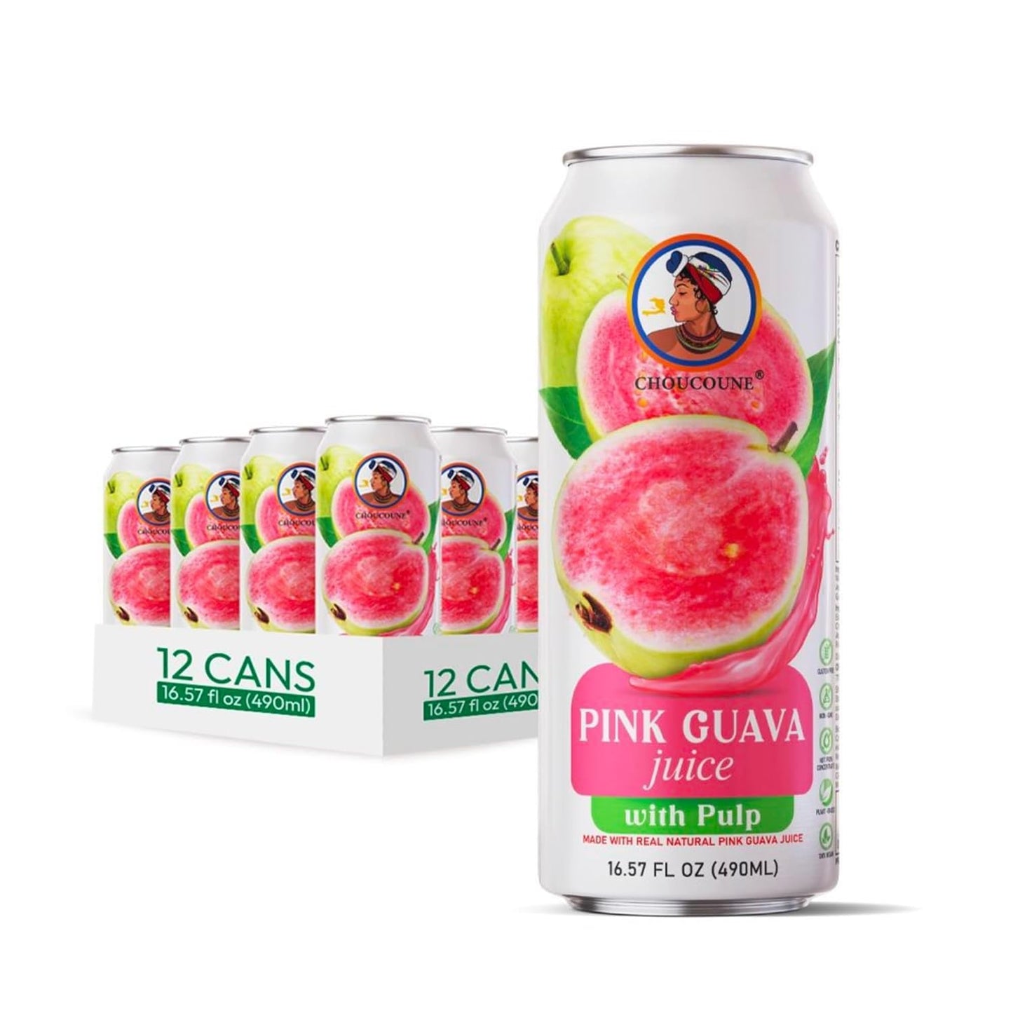 REAL PINK GUAVA JUICE WITH PULP- DRINK