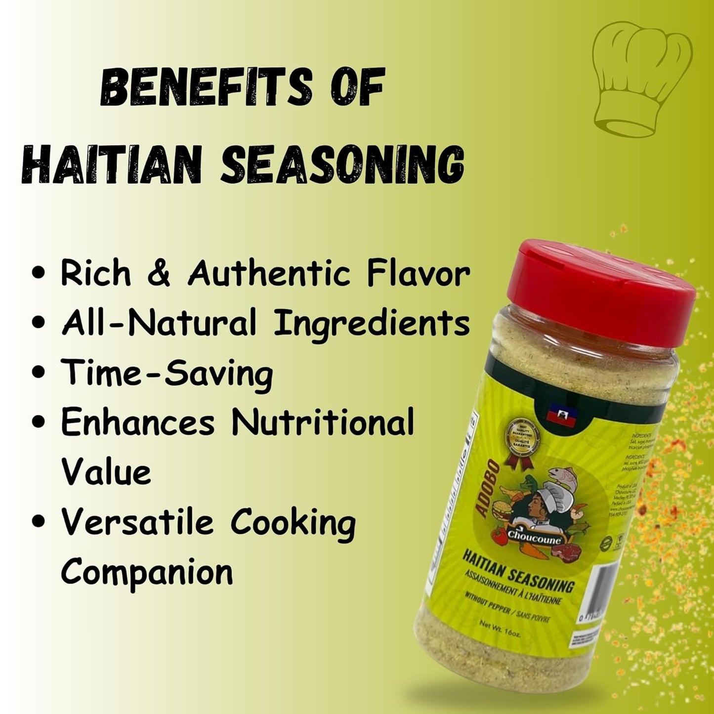 CHOUCOUNE HAITIAN SEASONING - NO PEPPER