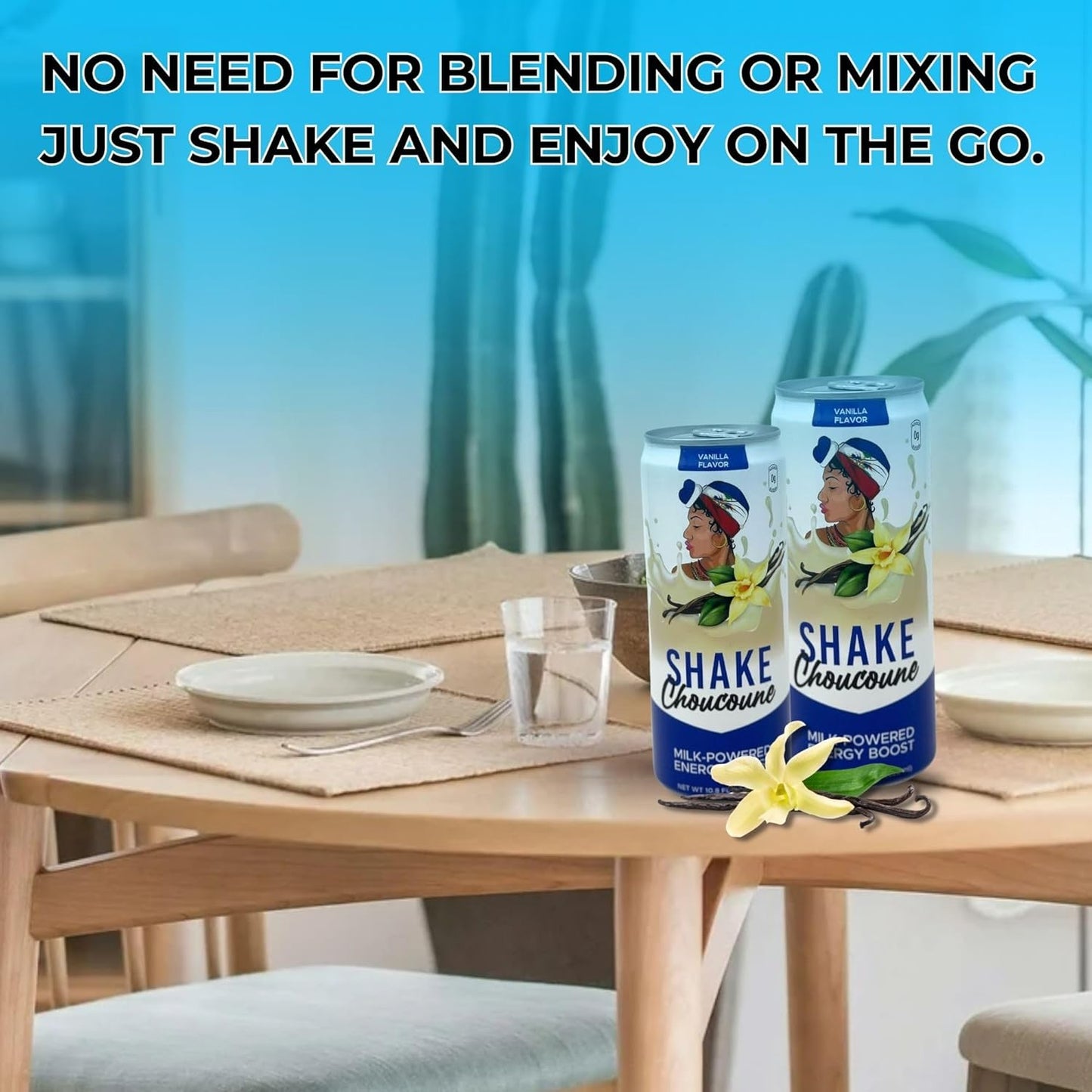VANILLA FLAVOR SHAKE -DRINK