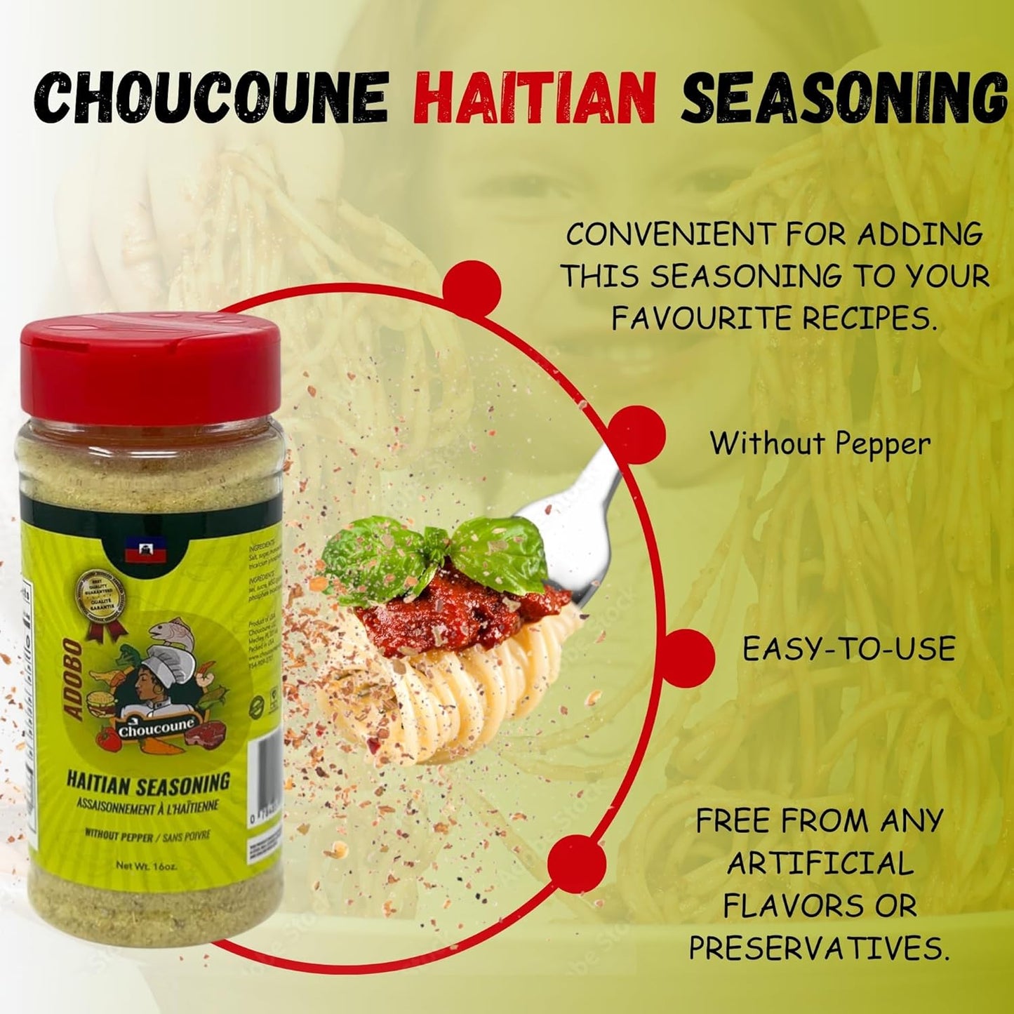 CHOUCOUNE HAITIAN SEASONING - NO PEPPER