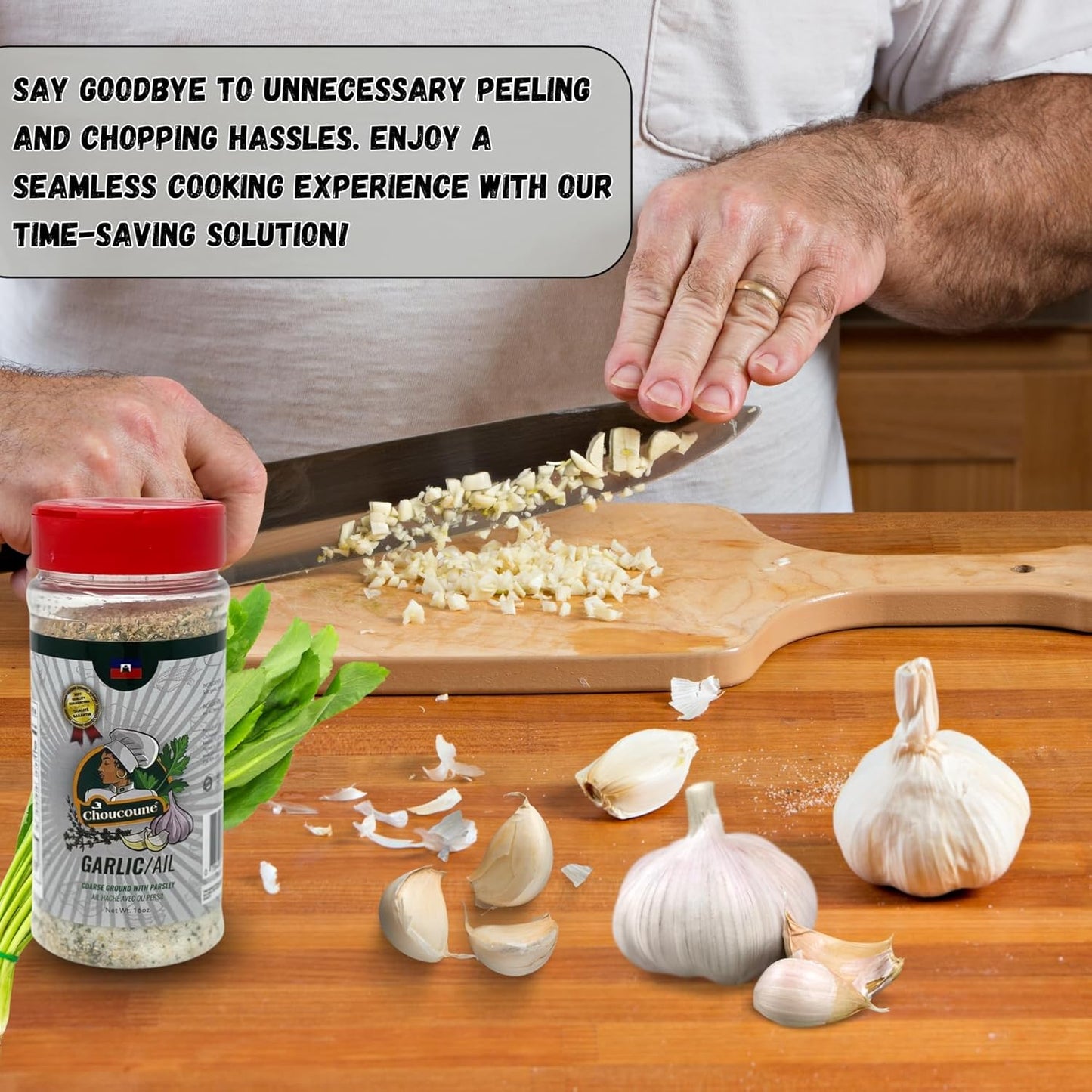 CHOUCOUNE GARLIC COARSE GROUND WITH PARSLEY