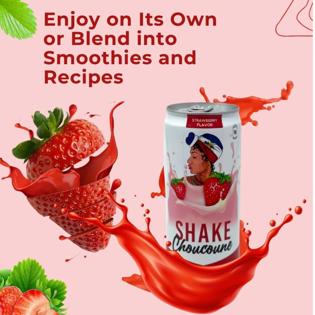 STRAWBERRY FLAVOR POWERED SHAKE -DRINK