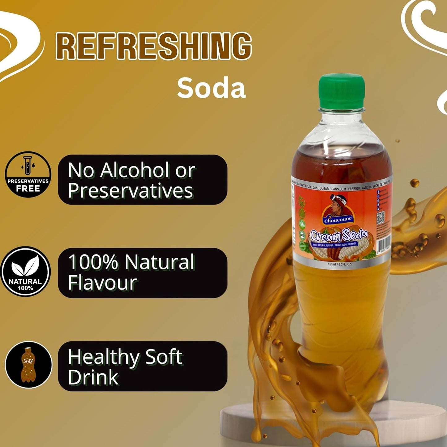 KOLA CHOUCOUNE  DRINK-  CREAM SODA
